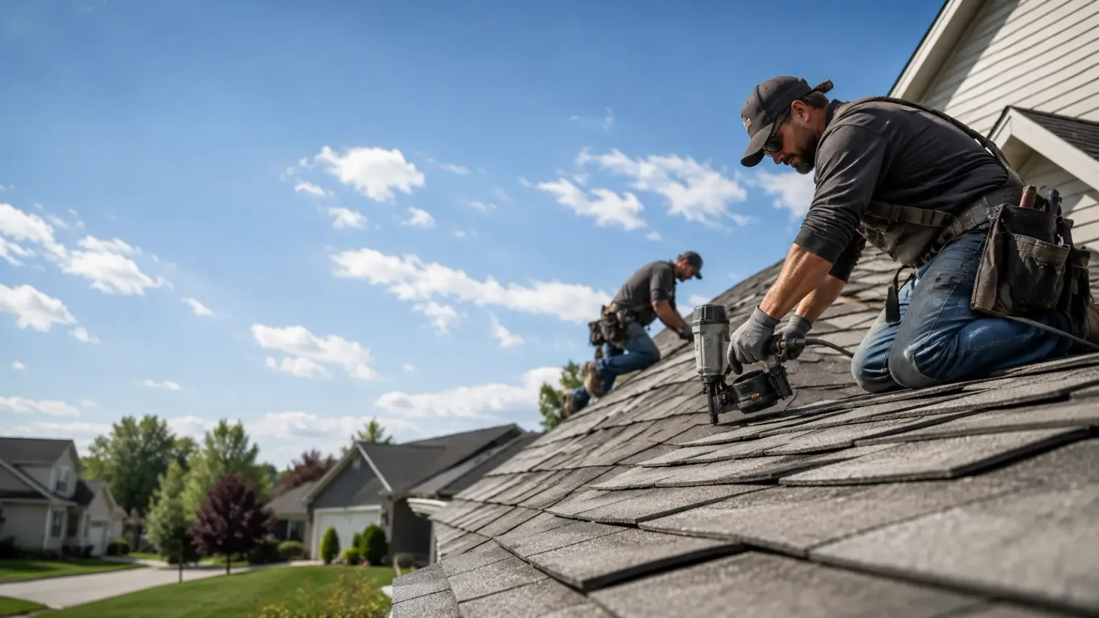Storm Damage Roof Repair in Hamburg, NY near me
